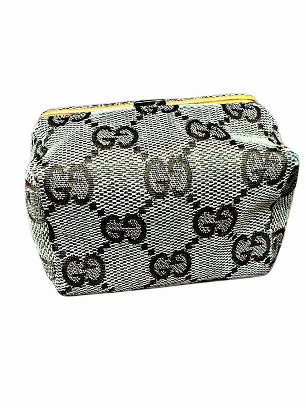 Authentic Gucci Monogram GG Pillbox - Picture 3 of 6